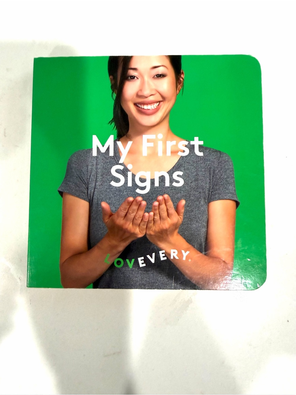 Lovevery My First Signs Board Book Sign Language Illustrated Under 2